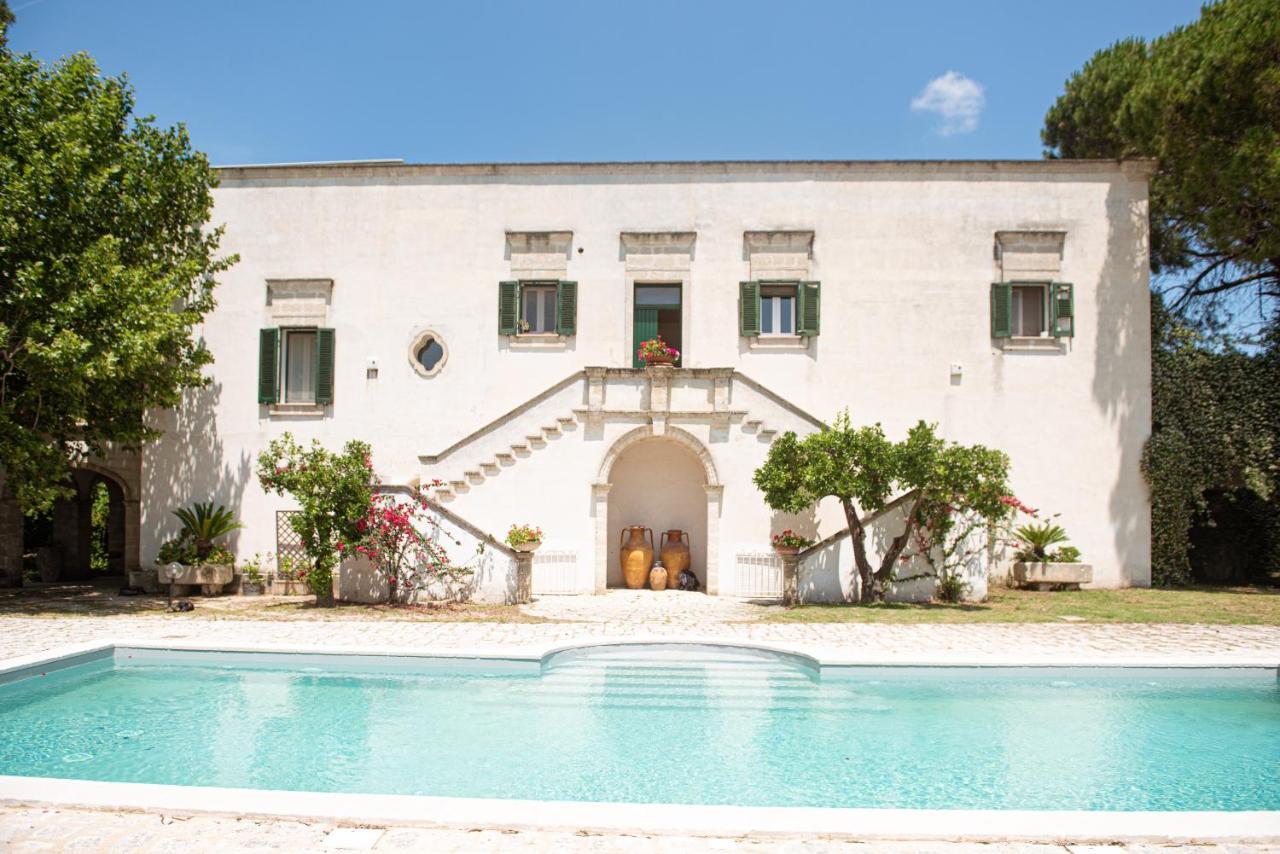 Villa Encantamiento - Dimora Gelsomino - Masseria Storica Nel Cuore Della Puglia Con Piscina Latiano Eksteriør bilde